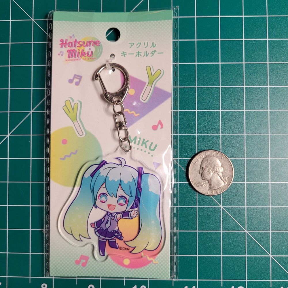 Hatsune Miku Vocaloid MikuMiku Friends Acrylic Keychain
